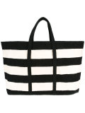 striped tote 