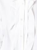 ruffled front shirt 