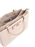 bow-embellished tote