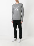 logo print sweatshirt 