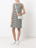 striped shift dress