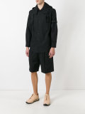 drawstring-collar shirt