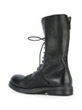 mid-calf zipped boots