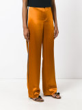 two tone relaxed fit trousers