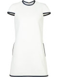 piped trim dress