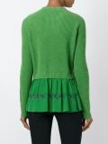 peplum hem jumper