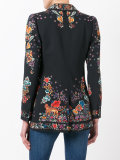 floral print blazer