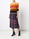 lace intarsia jumper