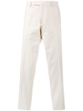 selvage trim chino trousers