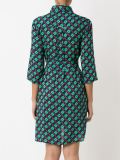 printed shirt dress
