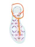 T-strap flat sandals