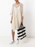striped tote 