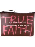 True Faith印花手拿包