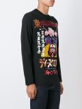 日本风印花长袖T恤