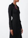 wrap longsleeved dress