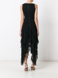 asymmetric pointy dress