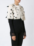 fur cropped jacket