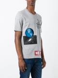 multi-print T-shirt