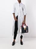 snap closure tote bag