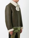 collar detailing zipped jacket