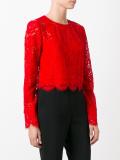 floral lace blouse