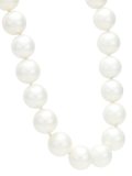 faux pearl necklace