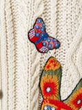 'Jamaican Butterfly'开衫