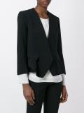 draped jacket