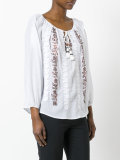 embroidered sequin blouse 