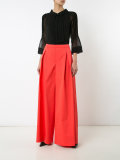 Wide Leg Poplin Pant