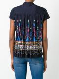 Tribal Lace panelled T-shirt