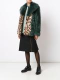 cheetah print coat