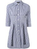 striped shirt dress