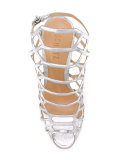 high shine sandals 