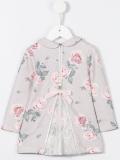 rose print jersey dress