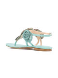 laser cut detail sandals