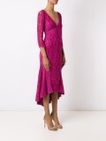 v-neck lace dress