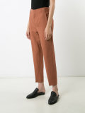slim-fit trousers