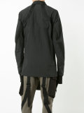 oversized zip detail shirt 