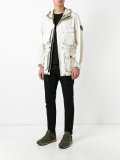 zip up hooded jacket 