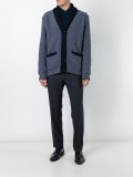 woven button down cardigan