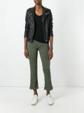 flared cropped jeans