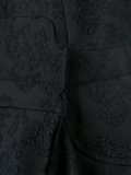 puff-ball jacquard dress 