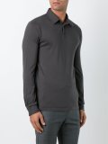 longsleeved polo shirt