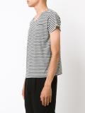 striped short sleeve T-shirt