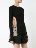 side insert ribbed top