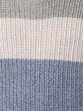 ribbed colour-block jumper 