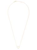 diamond heart necklace