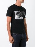 winged horse print T-shirt