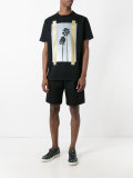 palm trees print T-shirt